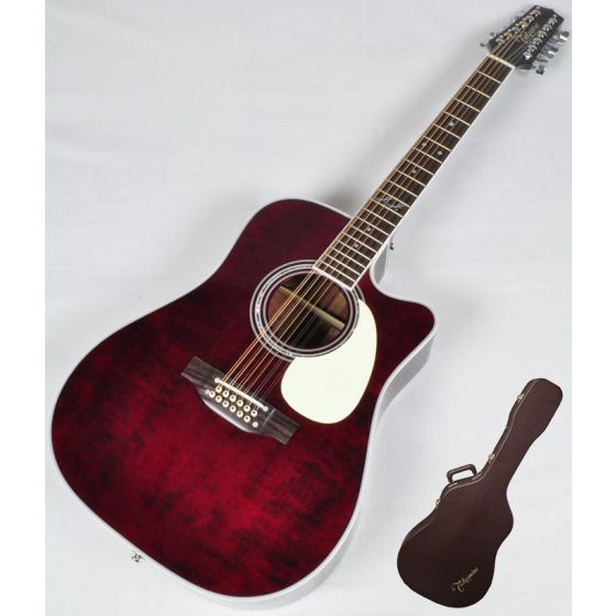 Takamine Signature Series JJ325SRC-12 John Jorgenson 12 String Acoustic Guitar in Gloss Polyurethane Finish, TAKJJ325SRC12