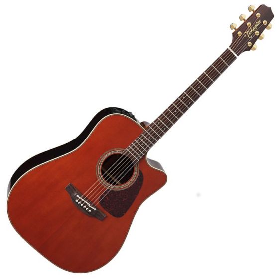 Takamine P5DC-WB Pro Series 5 Cutaway Acoustic Guitar in Whiskey Brown Finish, TAKP5DCWB