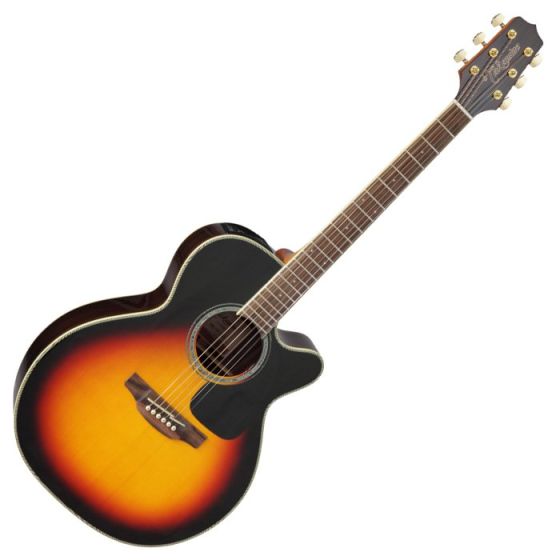 Takamine GN51CE-BSB Acoustic Electric Guitar in Brown Sunburst Finish, TAKGN51CEBSB