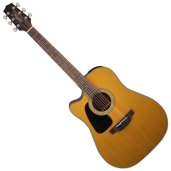 Takamine GD30CELH-NAT G-Series G30 Left Handed Acoustic Electric Guitar in Natural Finish, TAKGD30CELHNAT