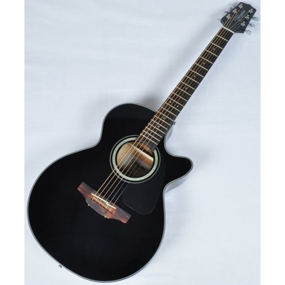 Takamine GF30CE-BLK Cutaway Acoustic Electric Guitar in Black Finish B-Stock CC130614201, TAKGF30CEBLK B-Stock 201