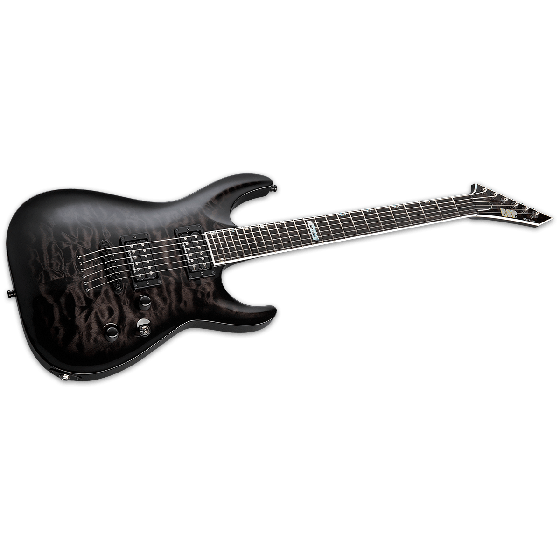 ESP USA Horizon-II Electric Guitar in See Thru Black Sunburst Duncan, USA Horizon STBLKSB Duncan