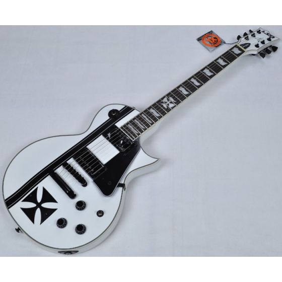 ESP LTD Iron Cross Snow White James Hetfield Guitar with Case B-Stock, LTD Iron Cross.B