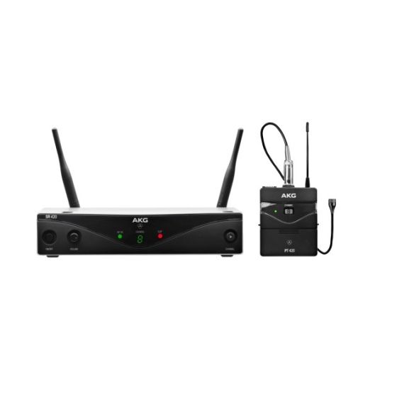 AKG WMS420 Presenter Set Band A - Professional Wireless Microphone System, WMS420 Presenter Set Band A