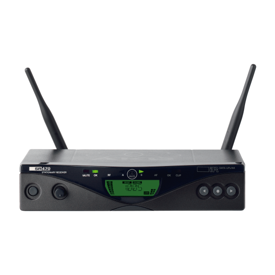 AKG SR470 BD8 Professional Wireless Stationary Receiver, SR470 BD8