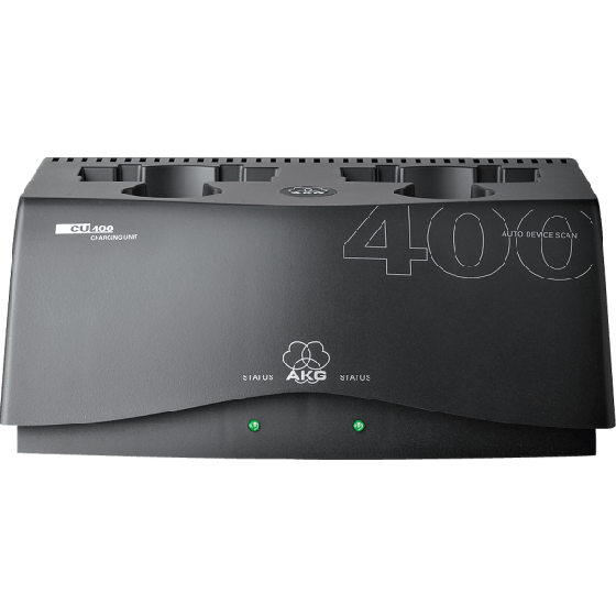 AKG CU400 Chargin Unit for WMS450 and WMS470 Series Transmitters, CU400 EU/US/UK
