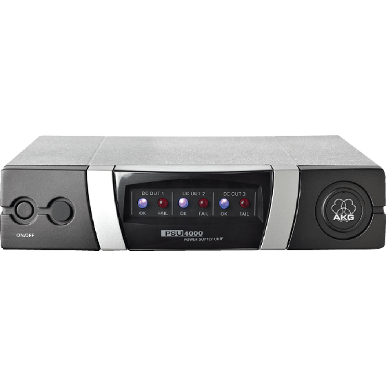 AKG PSU4000 Central Power Supply Unit for PS4000,SPC4500,HUB4000 Q,WMS, PSU4000 US