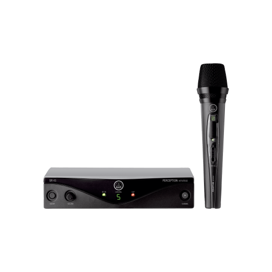 AKG Perception Wireless 45 Vocal Set BD A - High Performance Wireless Microphone System, Perception Wireless 45 Vocal Set BD A