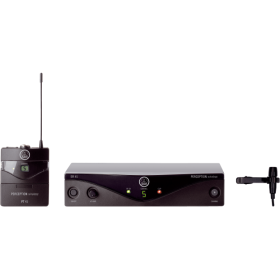 AKG Perception Wireless 45 Pres Set BD A - High Perfromance Wireless Microphone Set, Perception Wireless 45 Pres Set BD A