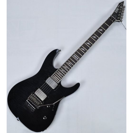 ESP LTD Deluxe M-1001 FM B-Stock Electric Guitar in See-Thru Black, LTD M-1001FM STBLK.B
