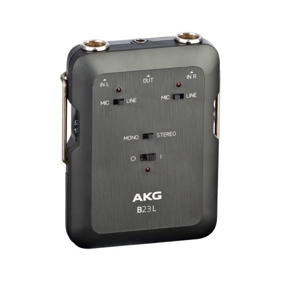 AKG B23 L Battery Operated Phantom Power Supply & Mini Recording Mixer, B23 L