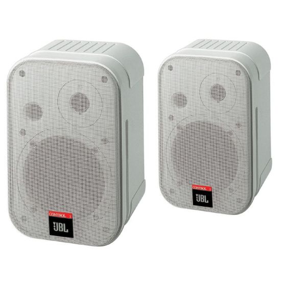JBL C1PRO-WH Control 1 Pro Speakers White - Pair, C1PRO-WH.PAIR