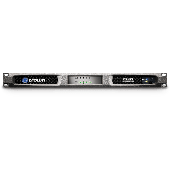 Crown Audio CT475 Four-Channel 75W Power Amplifier, CT475