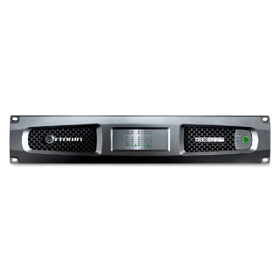 Crown Audio DCi 4|600N Four-channel 600W @ 4Ω Power Amplifier with BLU Link 70V/100V, DCi4|600N