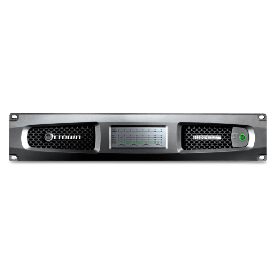 Crown Audio DCi 8|300N Eight-channel 300W @ 4Ω Power Amplifier with BLU Link 70V/100V, DCi8|300N
