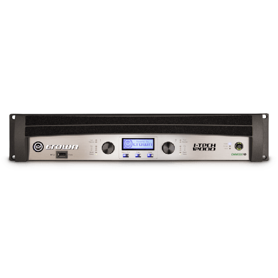 Crown Audio I-Tech 12000HD Two-channel 4500W Power Amplifier, IT12000HD