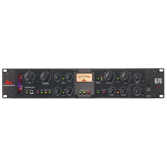 dbx 676 Tube Microphone Preamp Channel Strip, DBX676FX