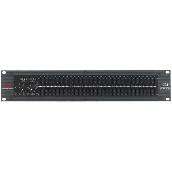 dbx 2031 Graphic Equalizer/Limiter with Type III, DBX2031