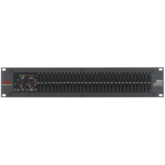 dbx 2031 Graphic Equalizer/Limiter with Type III, DBX2031