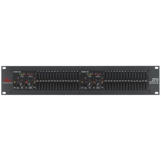 dbx 2215 Graphic Equalizer/Limiter with Type III, DBX2215V
