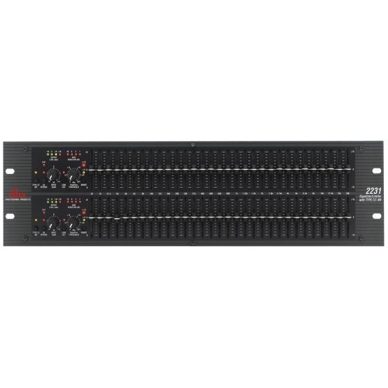 dbx 2231 Graphic Equalizer/Limiter with Type III, DBX2231V