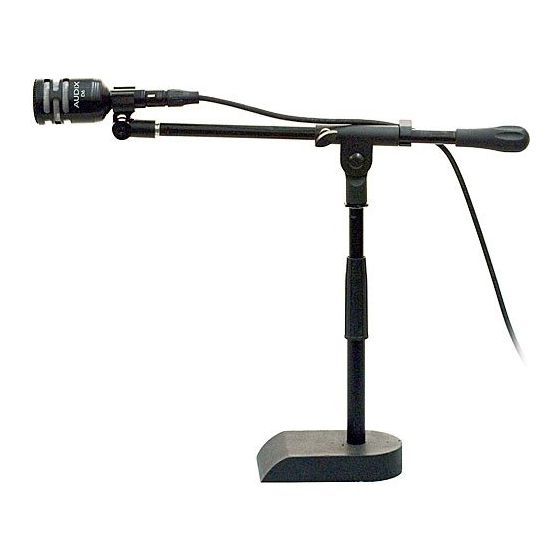 Audix D6-KD Kick Drum Microphone With Stand Package, D6-KD