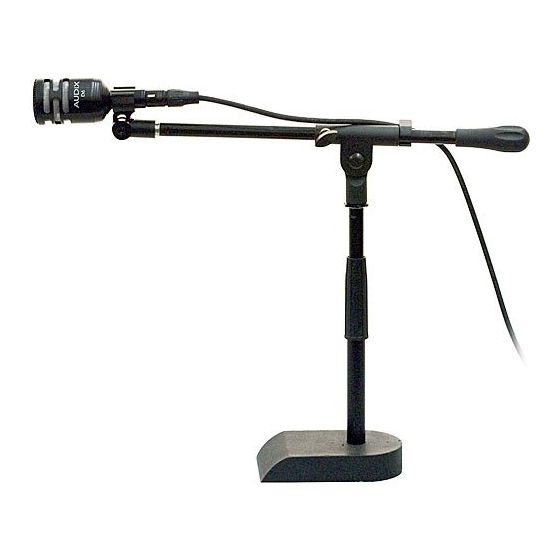 Audix D6KD Kick Drum Microphone With Stand Package