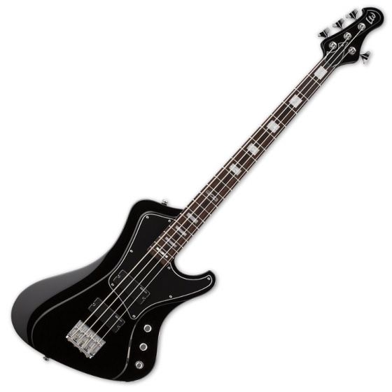 ESP LTD Stream-204 Electric Bass Guitar in Black, STREAM-204 BLK