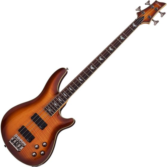 Schecter Omen Extreme-4 Electric Bass in Vintage Sunburst Finish, 2048