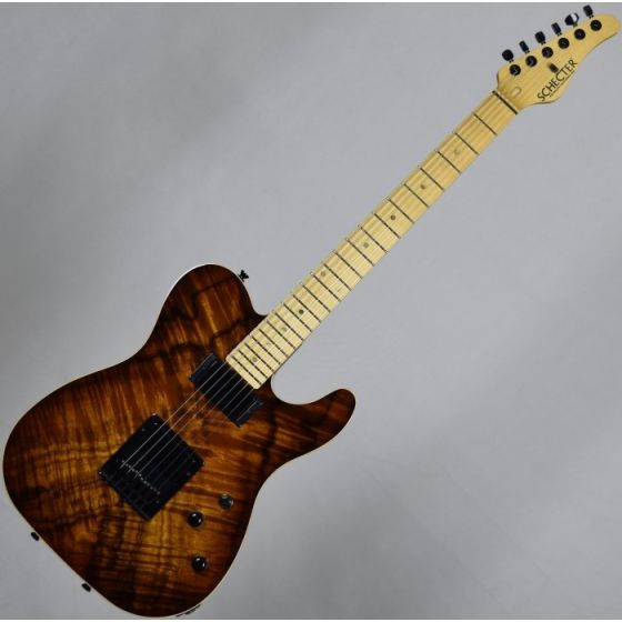 Schecter PT Koa Top Vintage Burst USA Custom Shop Electric Guitar, USAPTKVB