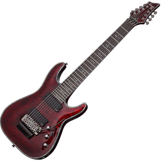 Schecter Hellraiser C-8 FR Electric Guitar Black Cherry, 1824