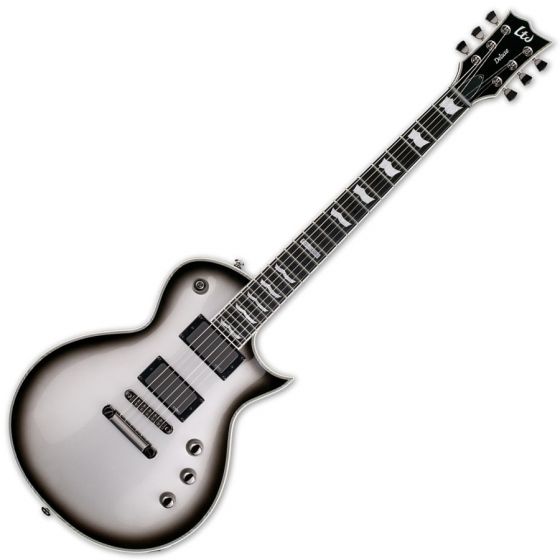 ESP LTD Deluxe EC-1000 Electric Guitar in Silver Sunburst, LTD.DELUXE.EC1000.SSB-A