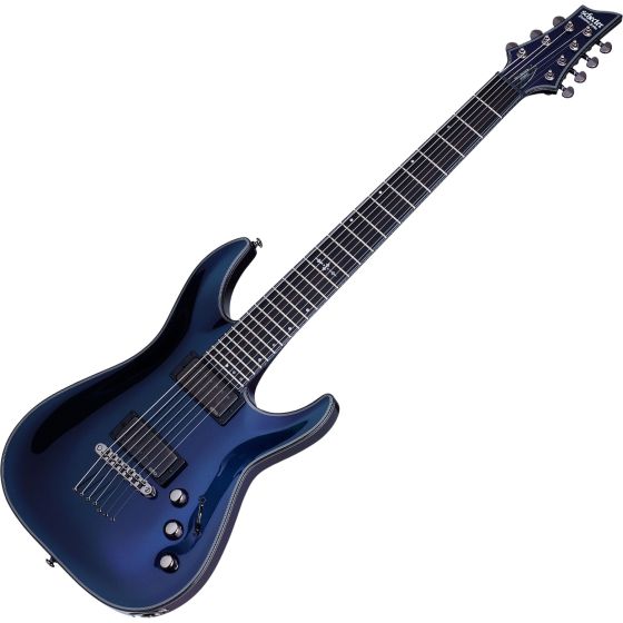 Schecter Hellraiser Hybrid C-7 Electric Guitar in Ultra Violet Finish, 1956