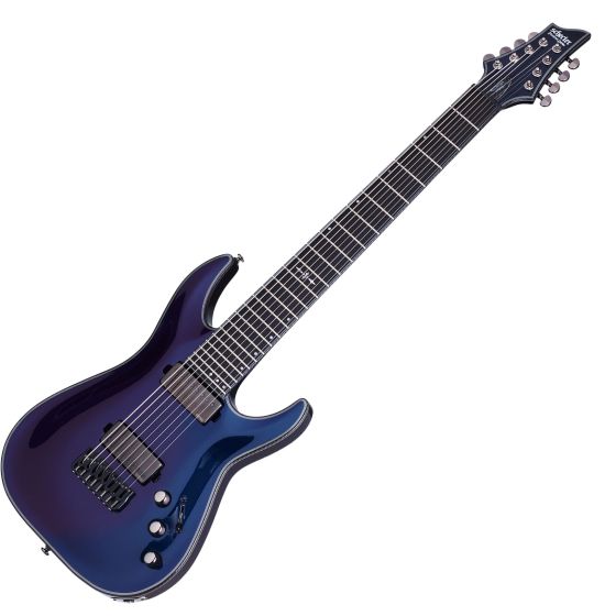 Schecter Hellraiser Hybrid C-8 Electric Guitar in Ultra Violet Finish, 1958