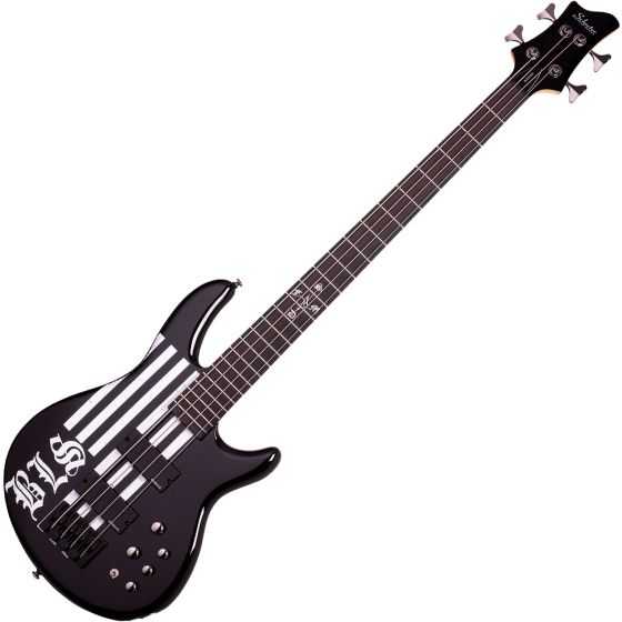 Schecter Signature JD Deservio Electric Bass Gloss Black, 49
