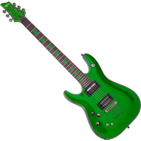 Schecter Signature Kenny Hickey C-1 EX S Left-Handed Electric Guitar in Steele Green Finish, 229