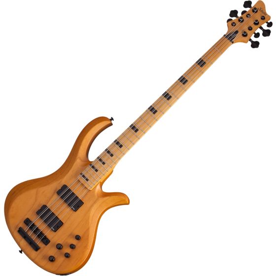 Schecter Riot-8 Session Electric Bass Aged Natural Satin, 2844