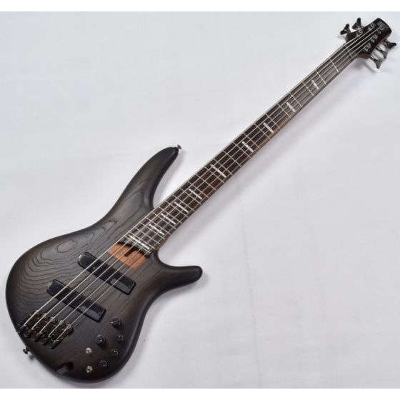 Ibanez SR Bass Workshop SRFF805 Multi-Scale 5 String Electric Bass Walnut Flat, SRFF805WNF