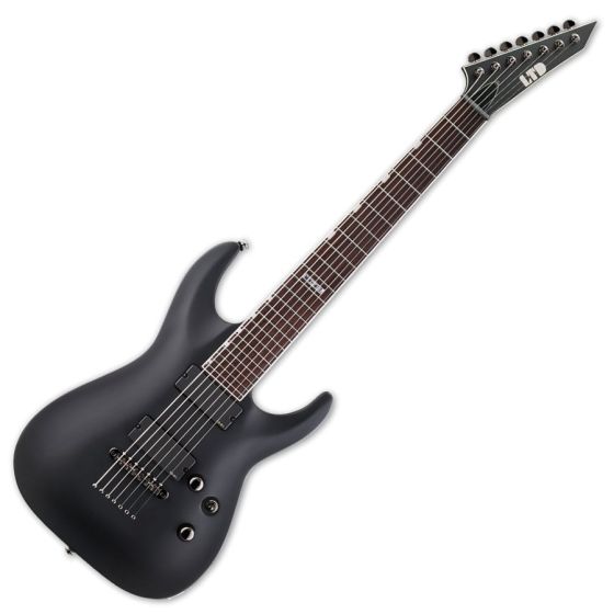 ESP LTD MH-417 Guitar in Black Satin, MH-417 BLKS