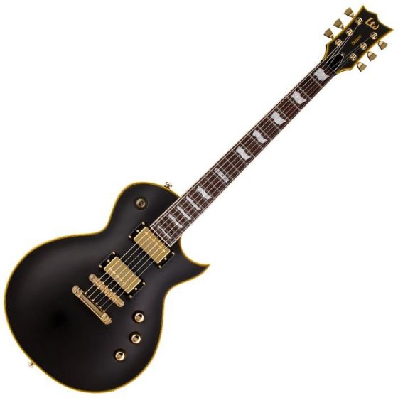 ESP LTD Deluxe EC-1000VB/Duncan Vintage Black Guitar, EC-1000VB/Duncan