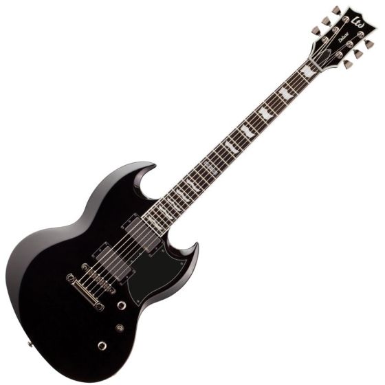 ESP LTD Deluxe Viper-1000 Electric Guitar in Black, Viper-1000 BLK