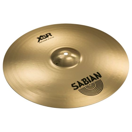 Sabian 16 Inch XSR Fast Crash Cymbal - XSR1607B, XSR1607B