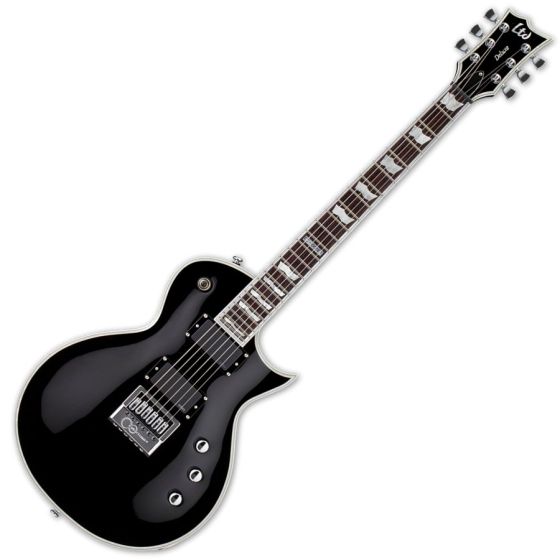 ESP LTD Deluxe EC-1000 Evertune Electric Guitar in Black, EC-1000ET