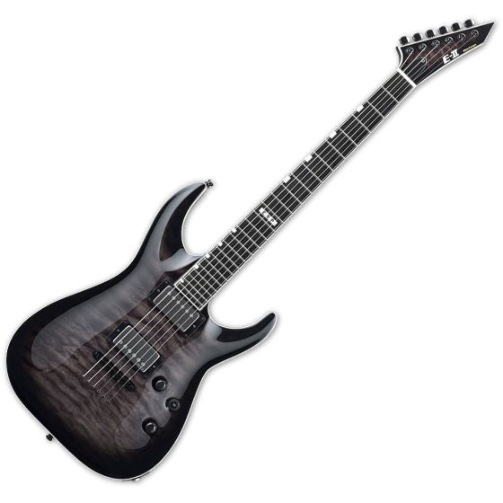 ESP E-II Horizon NT-II Electric Guitar in See Thru Black Sunburst, EIIHORNTIISTBLKSB
