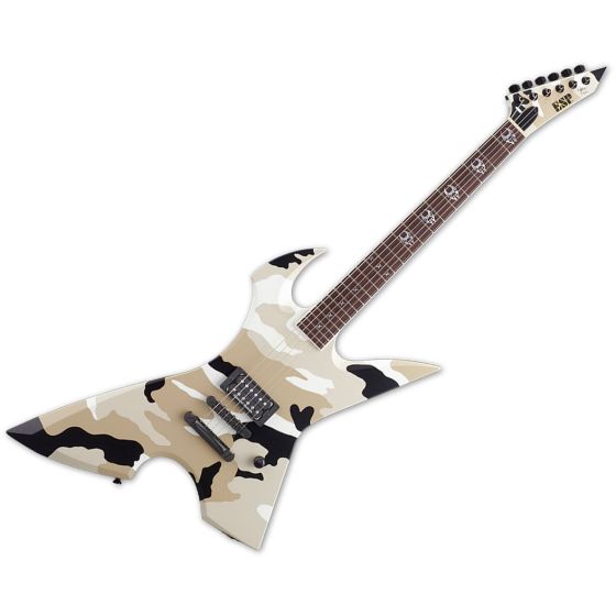 ESP Max Cavalera RPR Electric Guitar in Black Desert Camo, EMAXRPRBDC