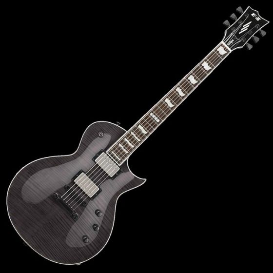 ESP E-II Eclipse FM STBLK See-Thru Black Electric Guitar, EIIECFMSTBLK