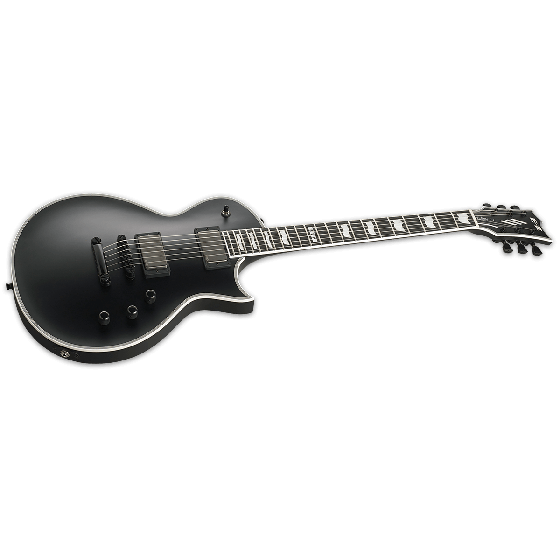 ESP E-II Eclipse Electric Guitar in Black Satin, E-II Eclipse BLKS