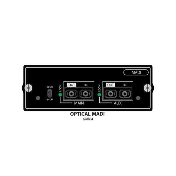 Soundcraft Optical MADI Card - Cat5 Dual port MADI, A520.005000SP