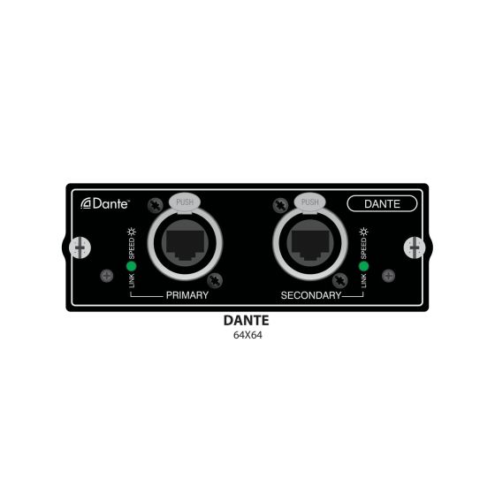 Soundcraft Dante Card 64x64 - Cat5 Dual Port, 5031819.v