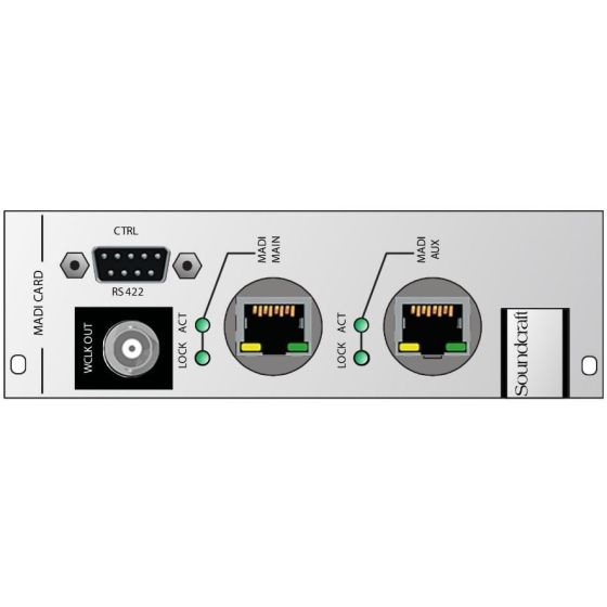 Soundcraft RS2562SP ViSB Optical MADI HD Card (singlemode), RS2562SP